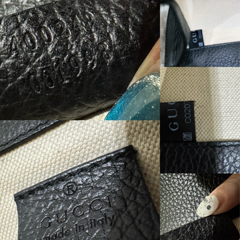 Gucci 經典酒神包黑色中號-62