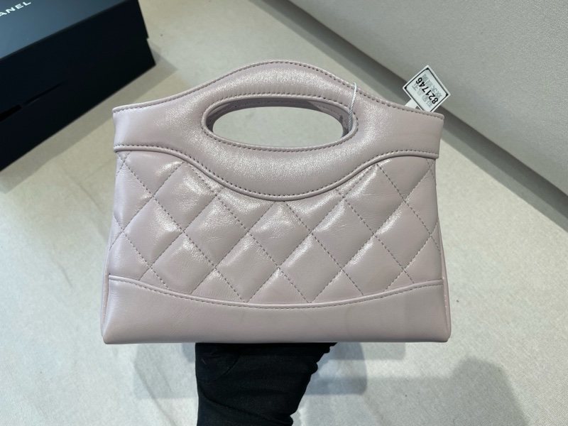 有票❤️98新 Chanel香奈儿25k 31bag nano粉紫色-1