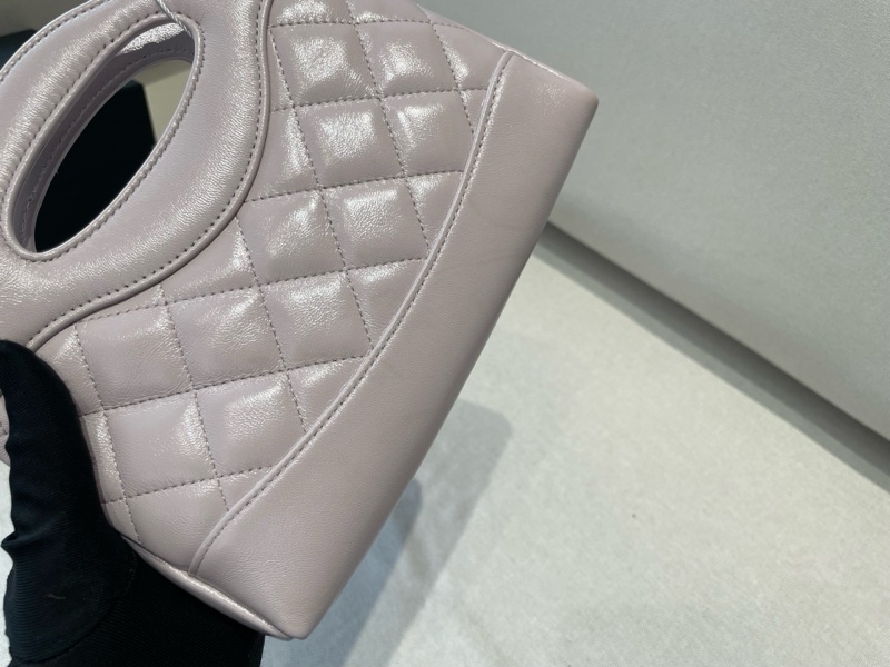 有票❤️98新 Chanel香奈儿25k 31bag nano粉紫色-4