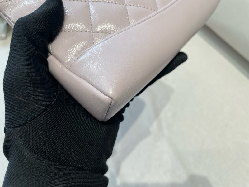 有票❤️98新 Chanel香奈儿25k 31bag nano粉紫色-5