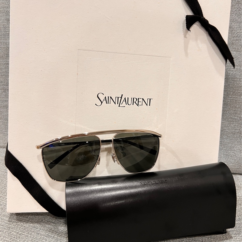 YSL 帥氣飛官眼鏡-6