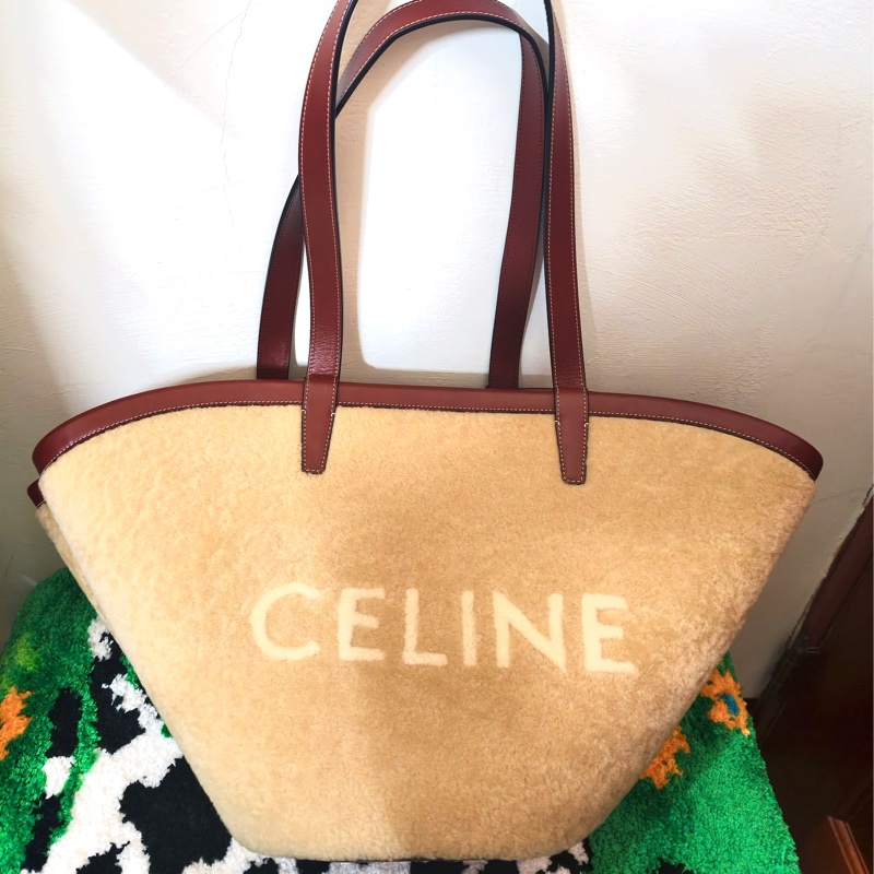 近新*CELINE扇形設計肩背包-5