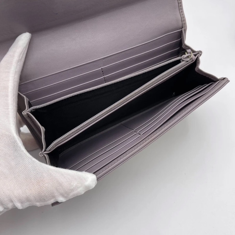 GUCCI/古馳紫色長款滿logo錢包,19*10,成色如圖-6