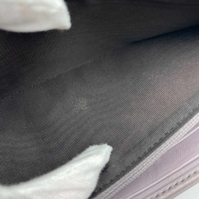 GUCCI/古馳紫色長款滿logo錢包,19*10,成色如圖-12