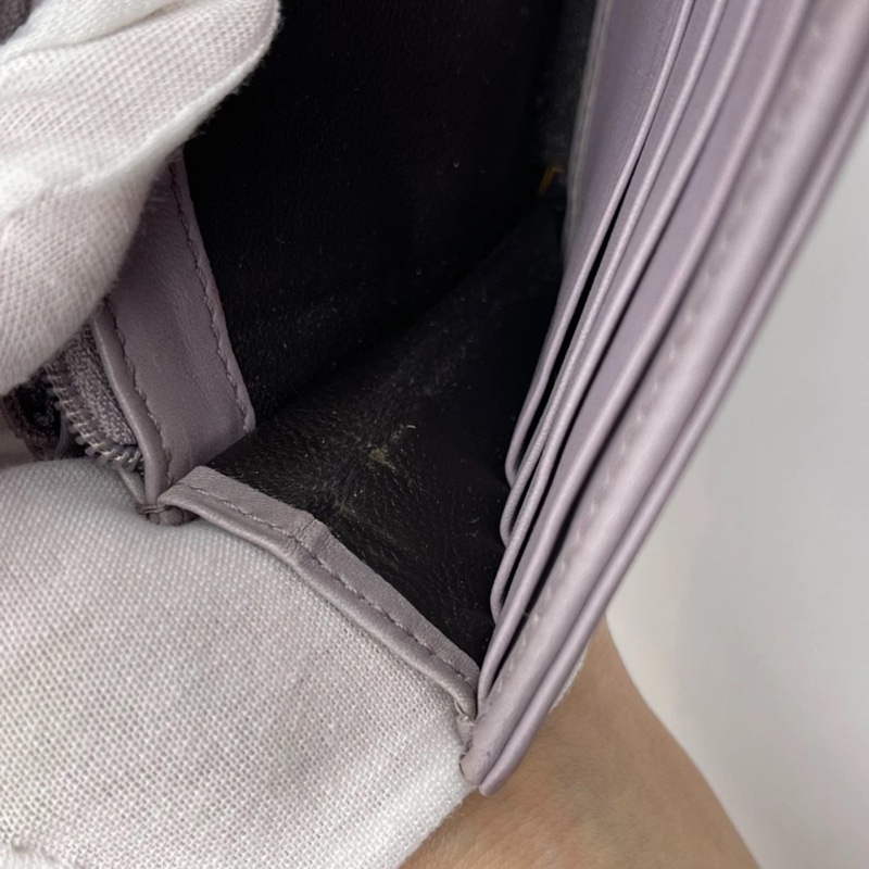 GUCCI/古馳紫色長款滿logo錢包,19*10,成色如圖-22