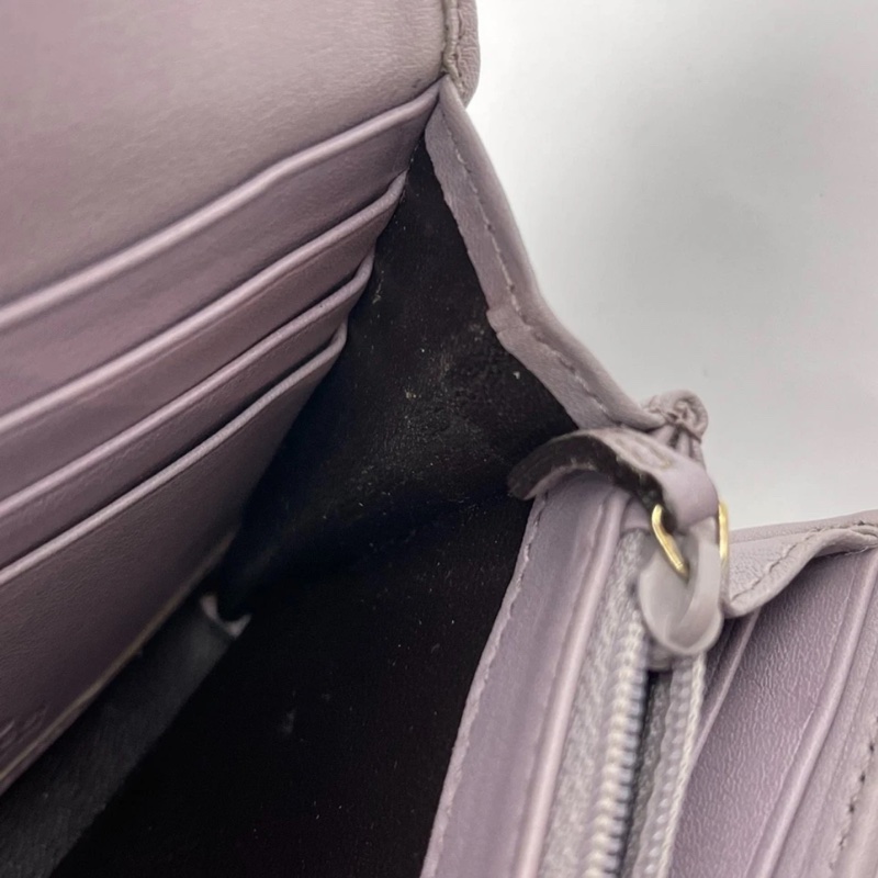 GUCCI/古馳紫色長款滿logo錢包,19*10,成色如圖-23