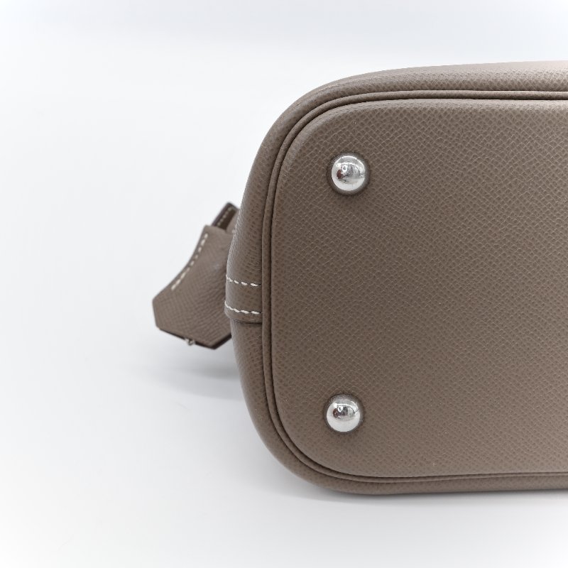 Hermès 愛馬仕 Bolide 31 灰色 Clemence 牛皮 手提包 肩背包 兩用包-10