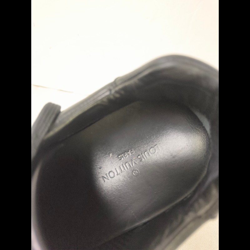 【LV👜全品項限時降價‼️】㊣✨Louis Vuitton✨**尺寸:7**(附鞋盒)路易威登 LV 黑武士 老花 黑色 潮流 皮革 拼接 球鞋 休閒鞋 運動鞋/二手鞋/二手精品/保證正品🌳二手樹屋🌳-41