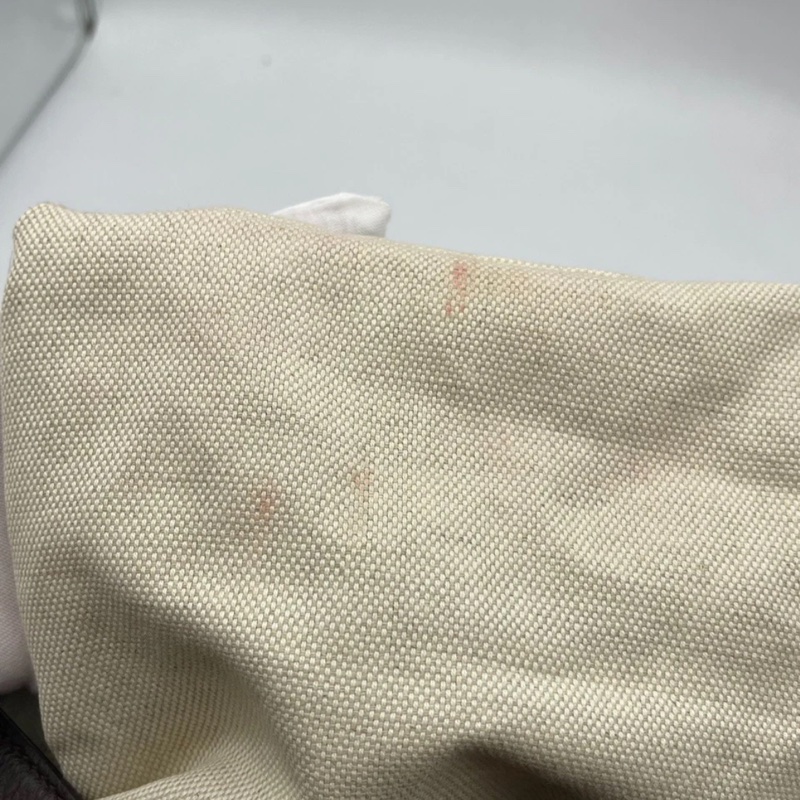 GUCCI Dressage老花牛皮拼帆布单肩斜挎包,尺寸:35 x 12 x 30-23