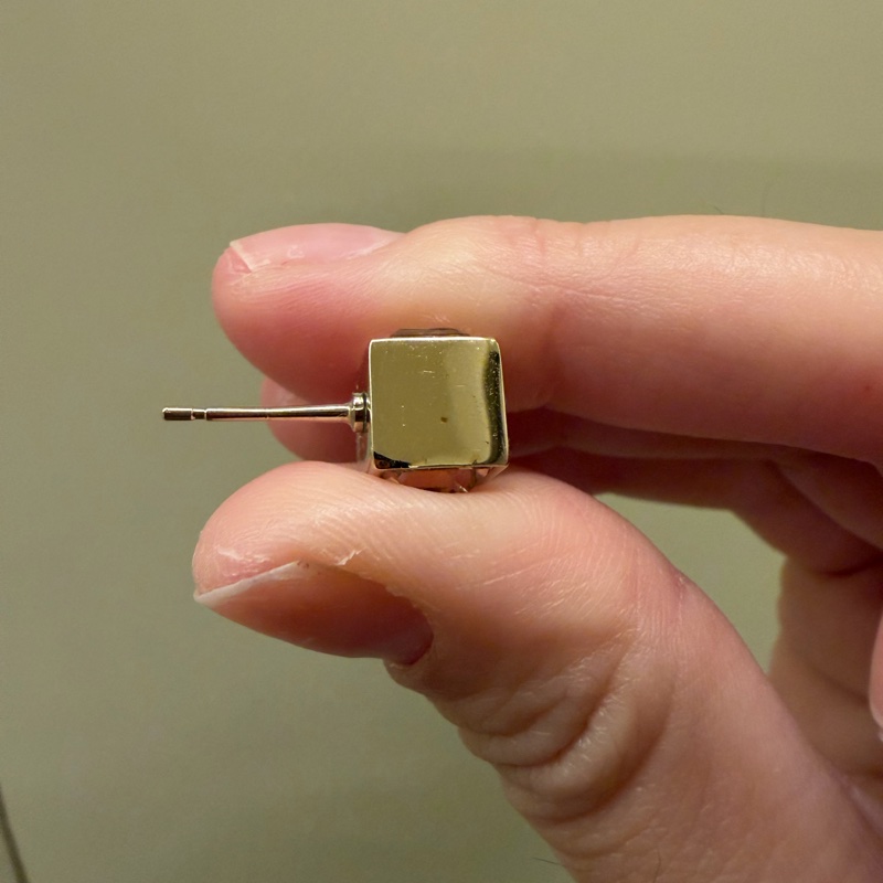 Chanel方塊耳環-8