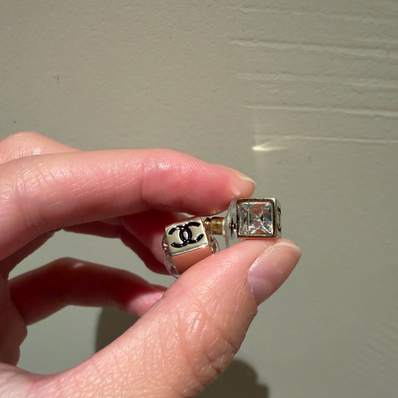 Chanel方塊耳環-1