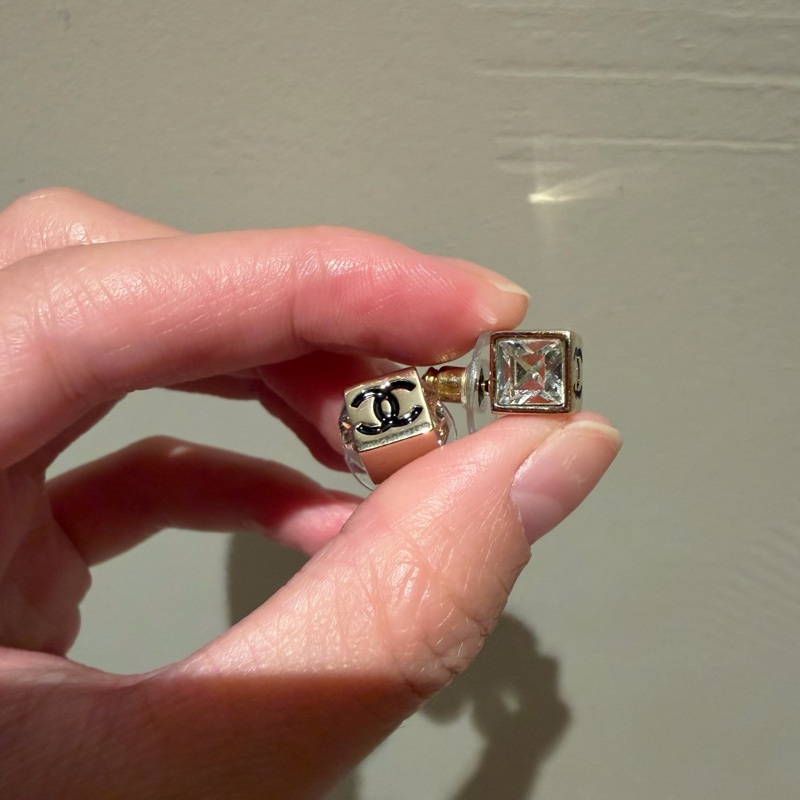 Chanel方塊耳環-4