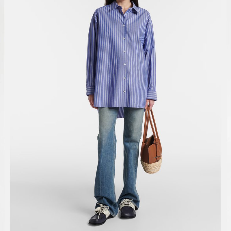 【Tod's】專櫃經典Timeless系列 納帕小牛皮草編皮革購物包-3