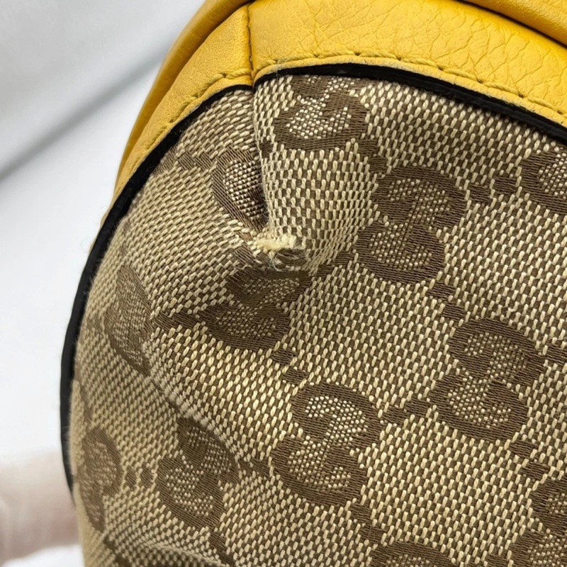 Gucci古馳老花流蘇竹節包,尺寸 34*23*12cm，成色如圖-13