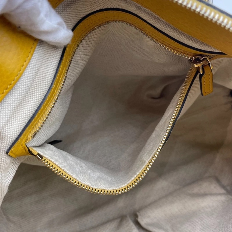 Gucci古馳老花流蘇竹節包,尺寸 34*23*12cm，成色如圖-17