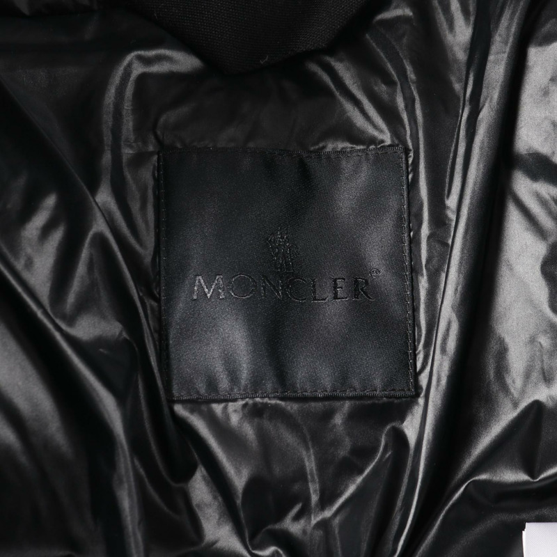MONCLER CITALA 尼龍黑羽絨外套 #3 二手男款-2