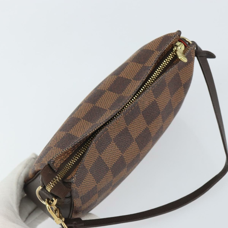 【日本直送】路易威登 Damier Ebene Trousse 化妝包 N51982 LV 正品 161180V-5