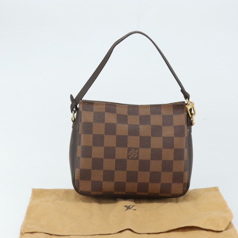 【日本直送】路易威登 Damier Ebene Trousse 化妝包 N51982 LV 正品 161180V-11