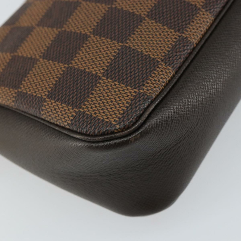 【日本直送】路易威登 Damier Ebene Trousse 化妝包 N51982 LV 正品 161180V-16