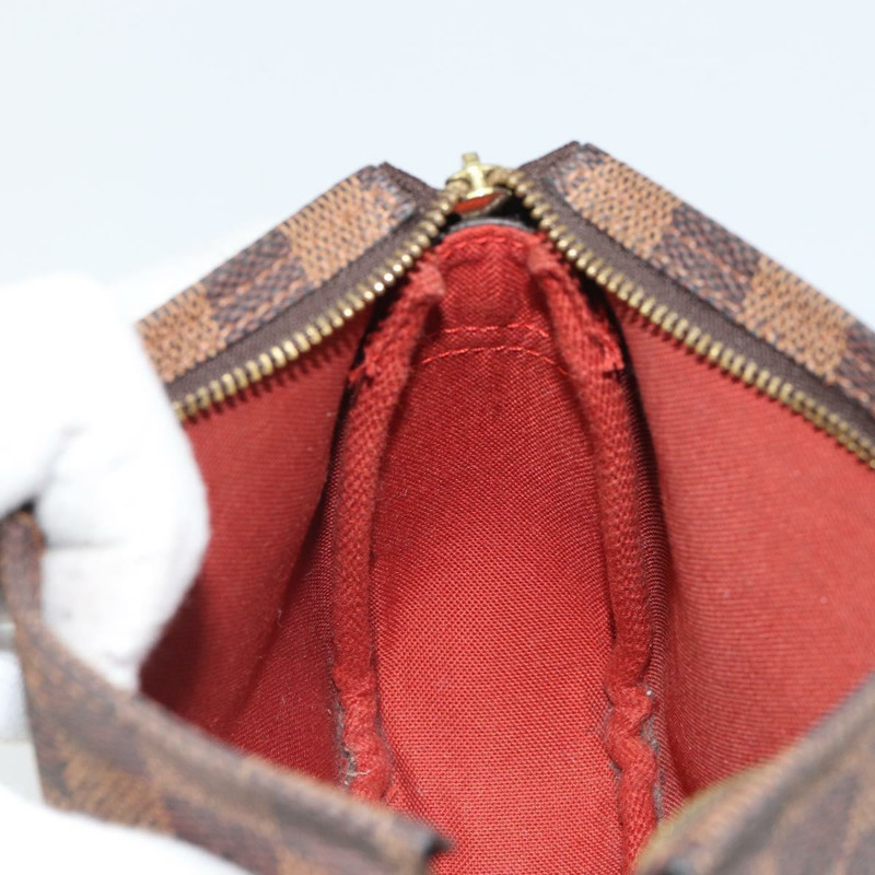 【日本直送】路易威登 Damier Ebene Trousse 化妝包 N51982 LV 正品 161180V-19