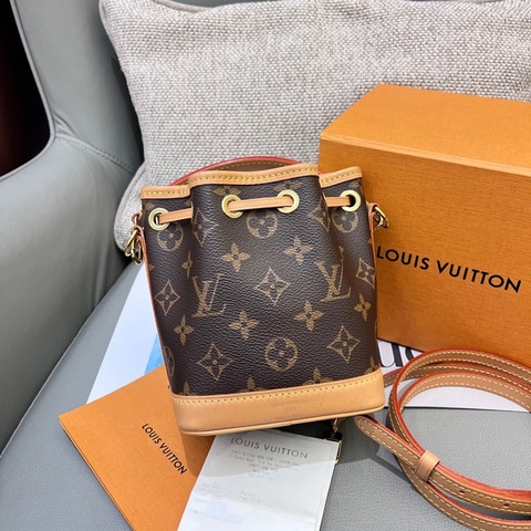 98新芯片款LV老花noenano水桶包 成色好無水印 24年