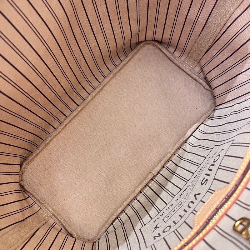 97新LV老花neverfull nf中號子母購物袋 21年 底長32 55x-8