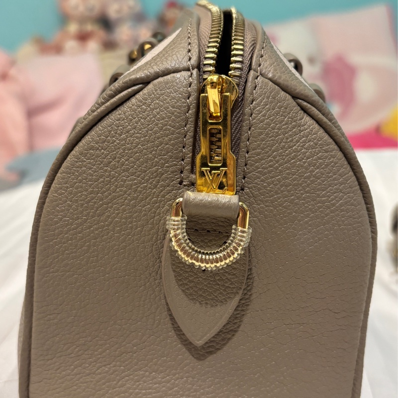 LV speedy20斑鳩灰真皮包-1