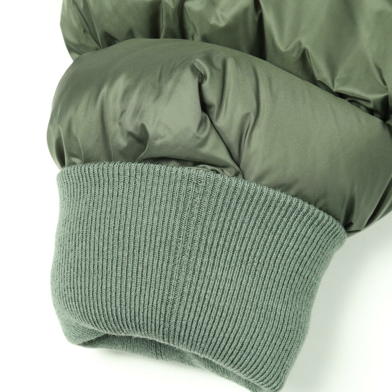 Rick Owens Flight 拉鍊羽絨衣 尼龍 卡其色 #48 二手 男款-7