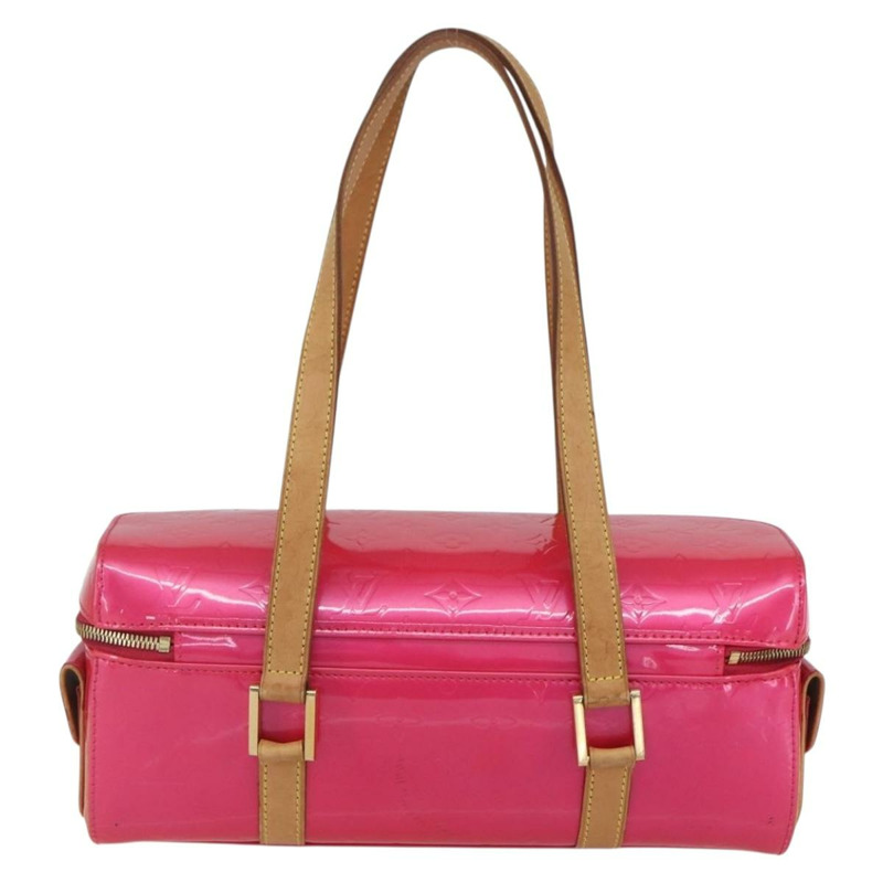 【日本直送】路易威登 Vernis Sullivan Horizontal GM 手袋 玫紅色 M91267 正品 160161-1