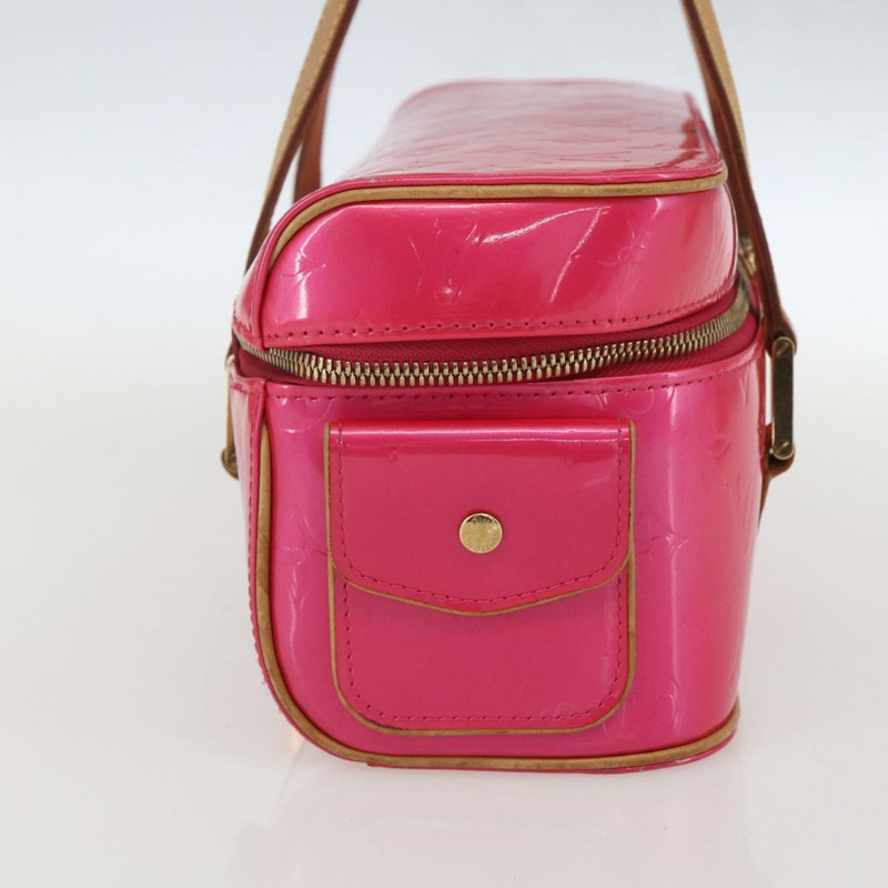 【日本直送】路易威登 Vernis Sullivan Horizontal GM 手袋 玫紅色 M91267 正品 160161-2