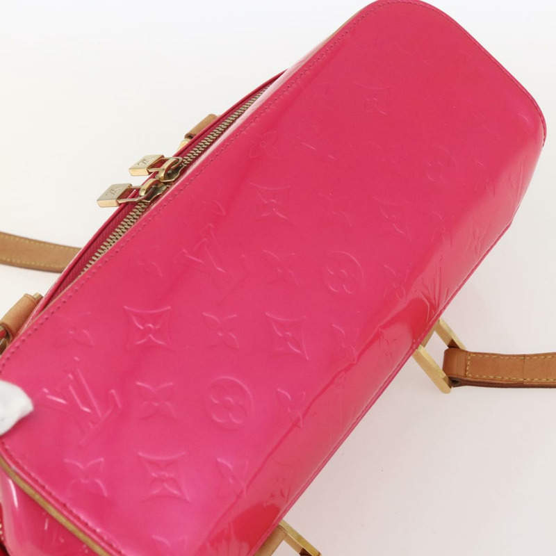 【日本直送】路易威登 Vernis Sullivan Horizontal GM 手袋 玫紅色 M91267 正品 160161-5