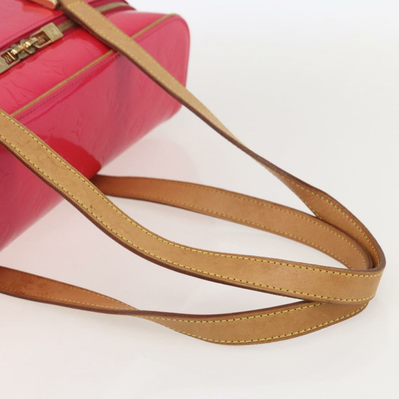 【日本直送】路易威登 Vernis Sullivan Horizontal GM 手袋 玫紅色 M91267 正品 160161-6