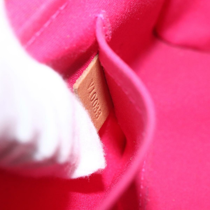 【日本直送】路易威登 Vernis Sullivan Horizontal GM 手袋 玫紅色 M91267 正品 160161-10