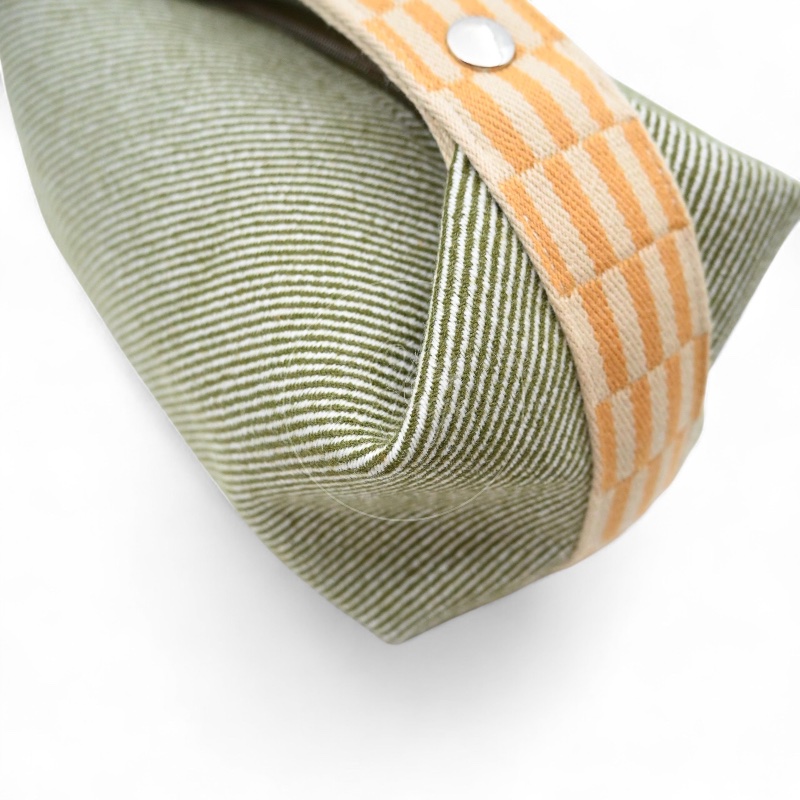 [Pre-owned] Hermes Bride-A-Brac PM Vert H Natte Canvas-15