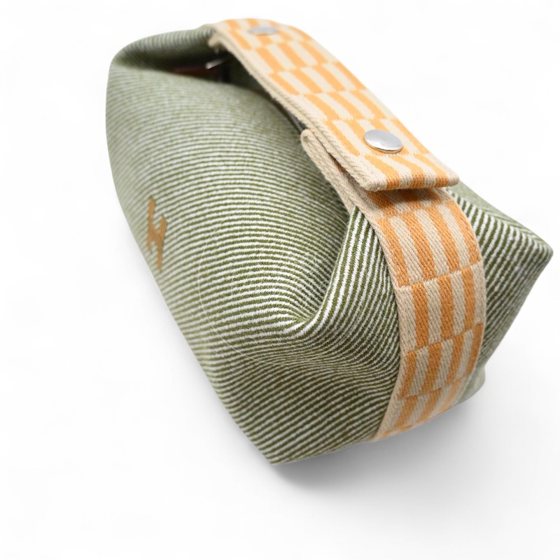 [Pre-owned] Hermes Bride-A-Brac PM Vert H Natte Canvas-17