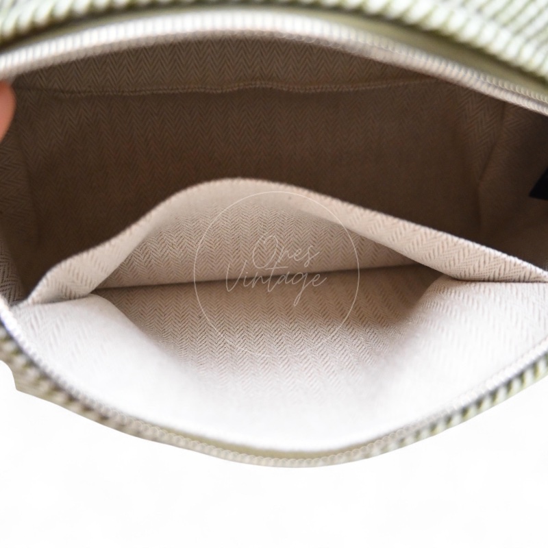 [Pre-owned] Hermes Bride-A-Brac PM Vert H Natte Canvas-18