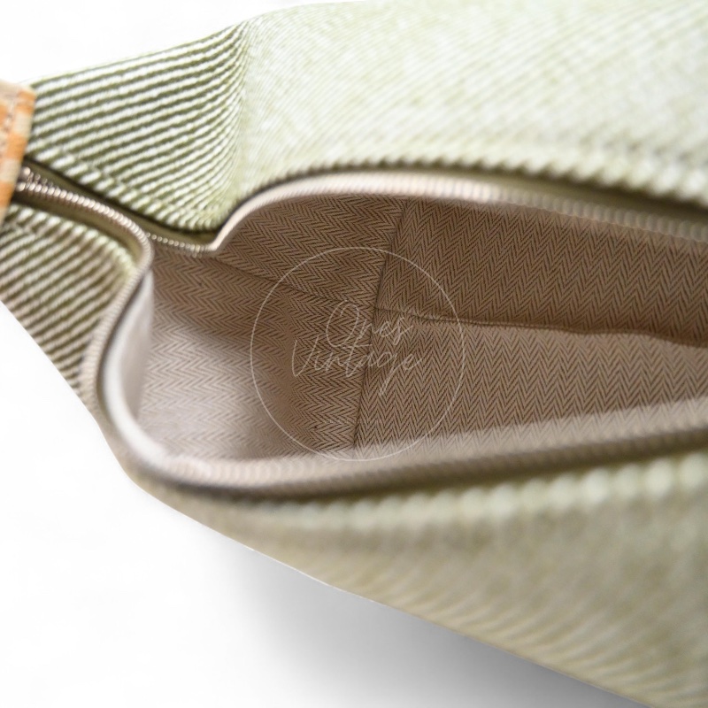 [Pre-owned] Hermes Bride-A-Brac PM Vert H Natte Canvas-19