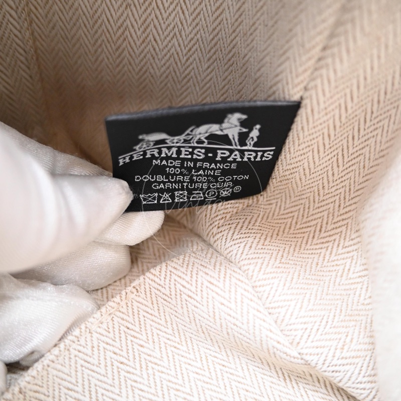 [Pre-owned] Hermes Bride-A-Brac PM Vert H Natte Canvas-28