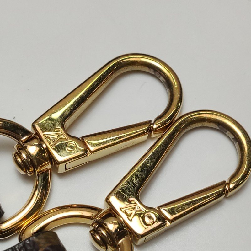 Louis Vuitton(LV)Montaigne蒙田包中號植鞣革Monogram印花Logo浮雕鉚釘單肩包-12