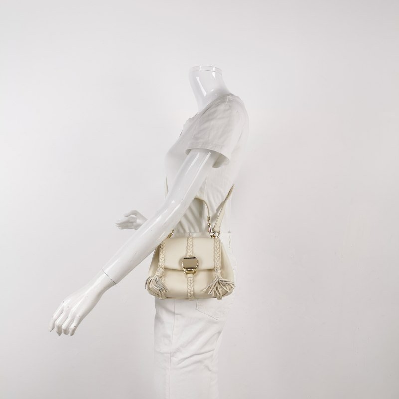 Chloe Penelope迷你羊皮純色斜挎包單肩包-1