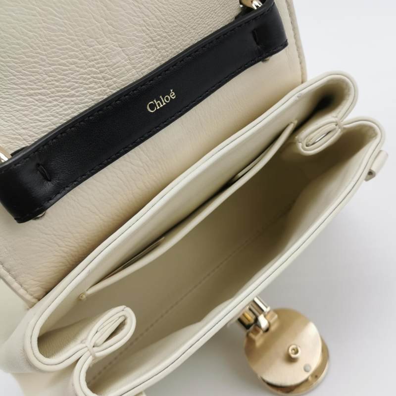 Chloe Penelope迷你羊皮純色斜挎包單肩包-6