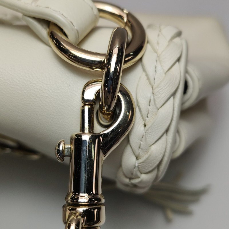 Chloe Penelope迷你羊皮純色斜挎包單肩包-9