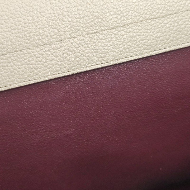 Gucci Zumi大號牛皮純色雙G馬銜扣手提包-8