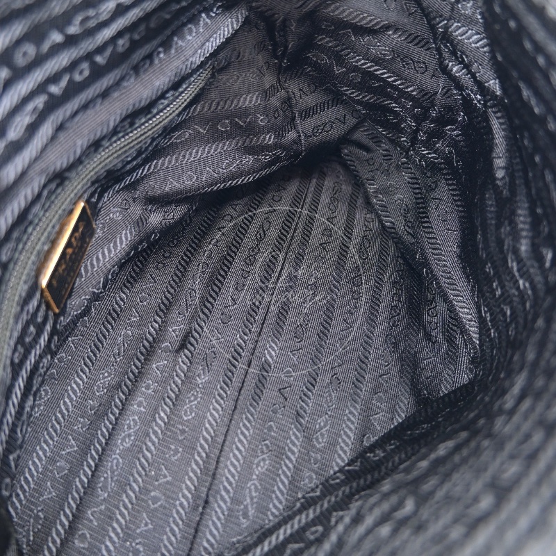 [Pre-owned]Prada 1BD630 Vintage Nylon Shoulder Tote Bag-12