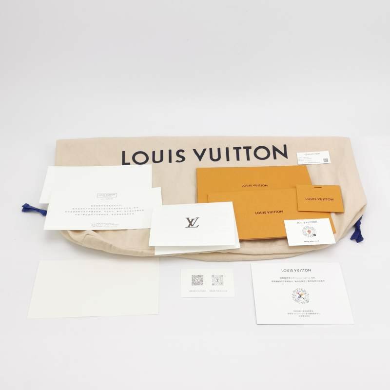 Louis Vuitton(LV)Onthego大號牛皮GaintMonogram托特包單肩包晶片款-8
