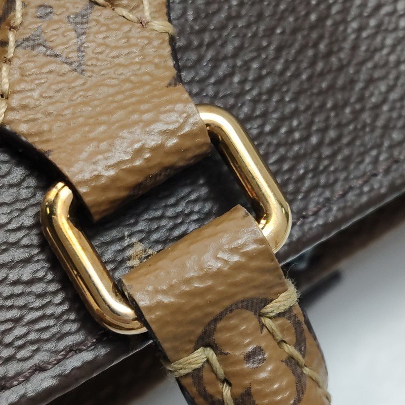 Louis Vuitton(LV)Onthego大號牛皮GaintMonogram托特包單肩包晶片款-12