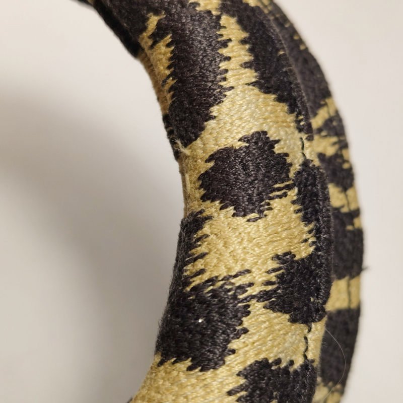 Dior Lady Dior戴妃包中號帆布拼色字母Logo吊飾斜挎包單肩包-14