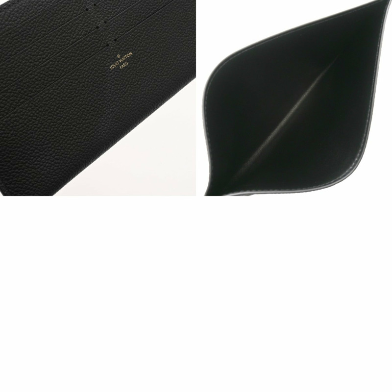 路易威登 Monogram Empreinte Pochette Felicie Noir M82477 女士真皮單肩包,A級,二手,Ginzo-10