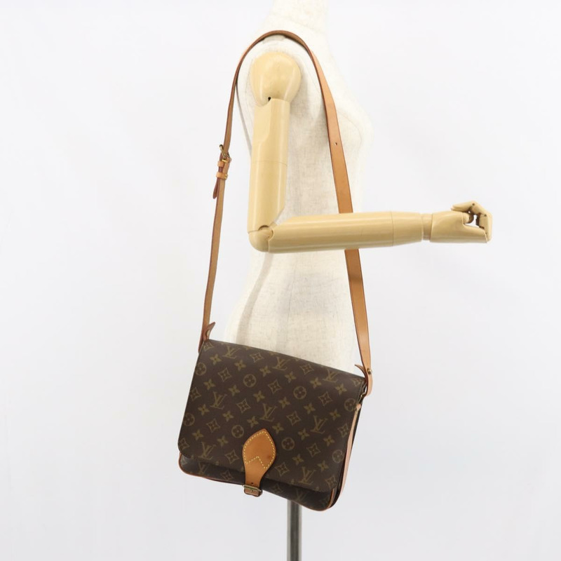 【日本直送】路易威登 Monogram Cartouchiere GM 肩背包 M51252 LV Auth 160451-23