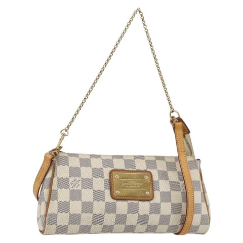 路易威登 Damier Azur Eva 肩背包 2way N55214 LV Auth 159304